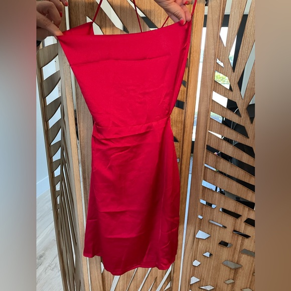 Hello Molly Red Dress S/4 - Picture 1 of 3